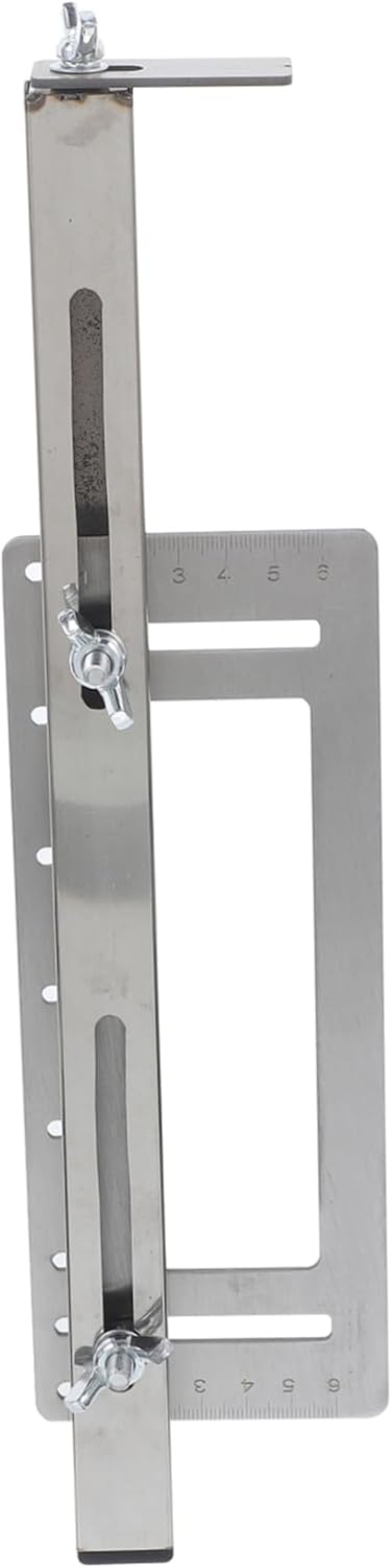 Angoily Handle Punching Tool for Cabinet Hardware Installation Precise Drill Template for Knobs and Pulls Easy Positioning Without Heavy Clamps for Kitchen and Furniture