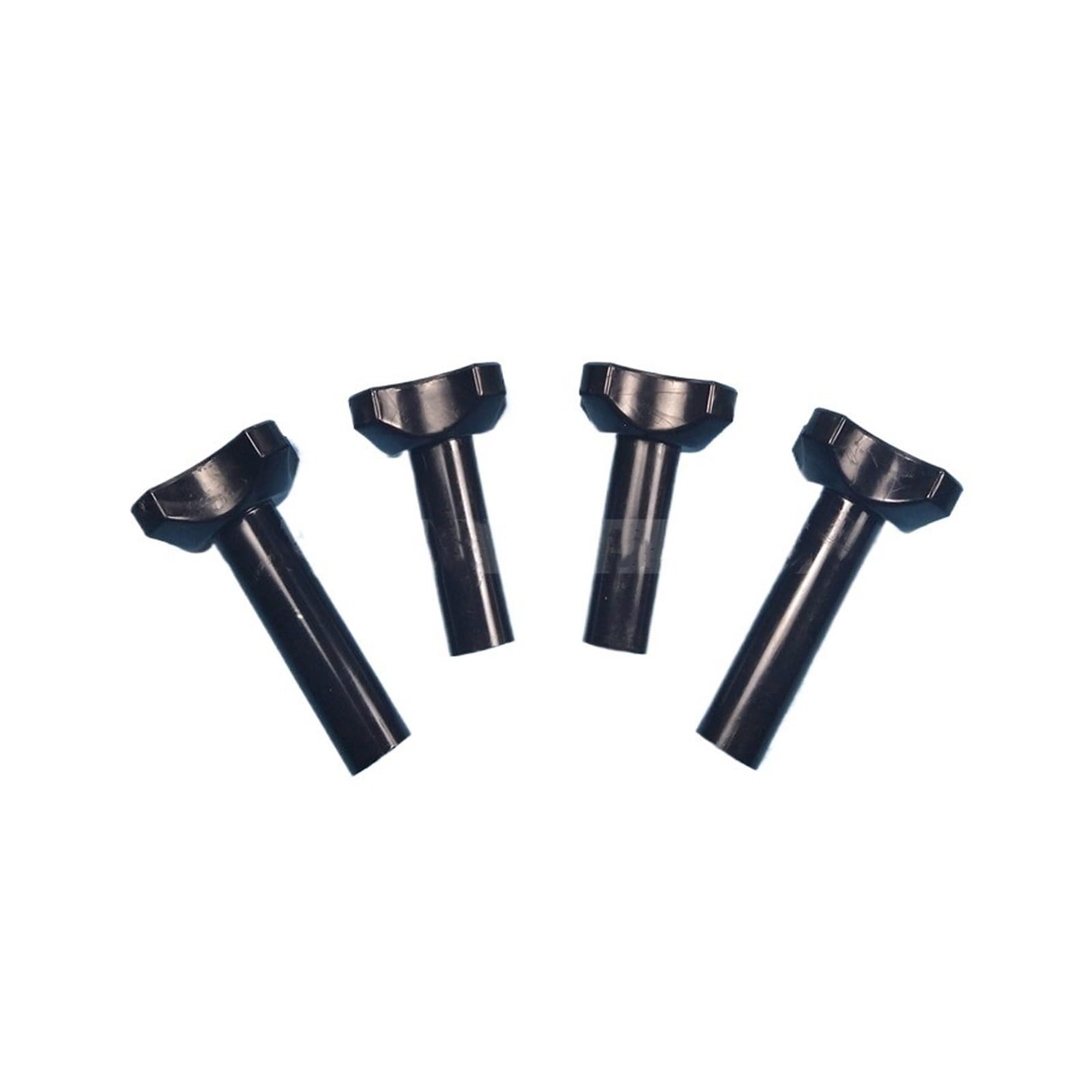 Pièces de Rechange for sorbetières, 4 pièces, écrous à vis Noirs, Accessoires, écrou de Fixation M8, Compatible avec Les Machines à crème glacée Molle Vevor