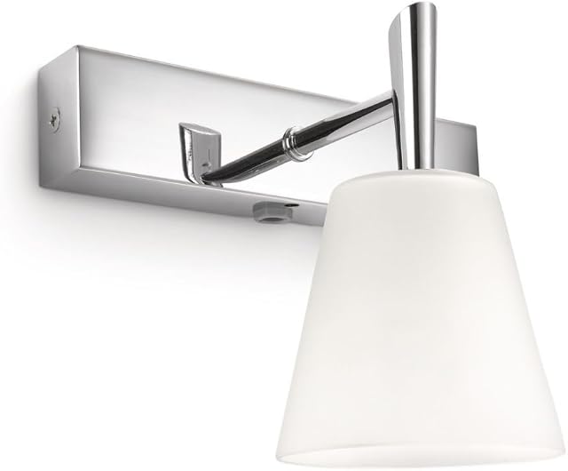 Philips MyBathroom Hydrate Bathroom Wall Light Chrome (Includes 1 x 28 Watts G9 Bulb)