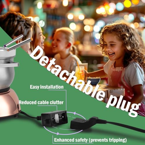 image for Artestia Electric Chocolate & Cheese Fondue Set with Two Pots (Stainle