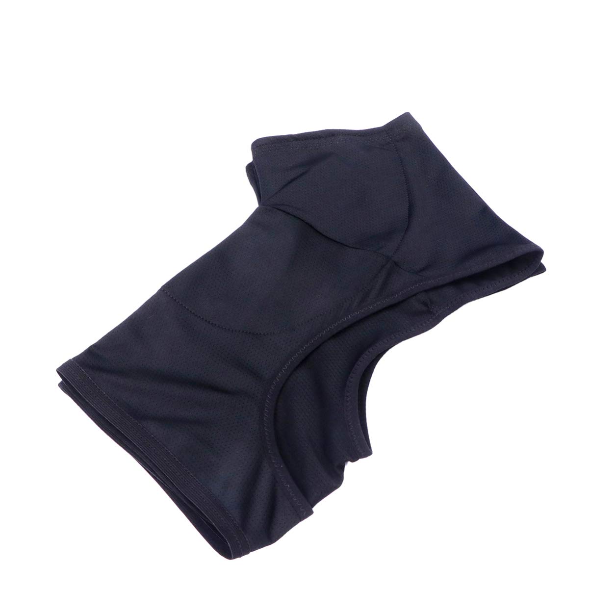 HEALLILY Sudor Guard Chaleco Ropa Interior Chaleco Reutilizable Axila Axila Sudor Pads Escudo Escudo Chaleco para Mujeres Negro Talla M
