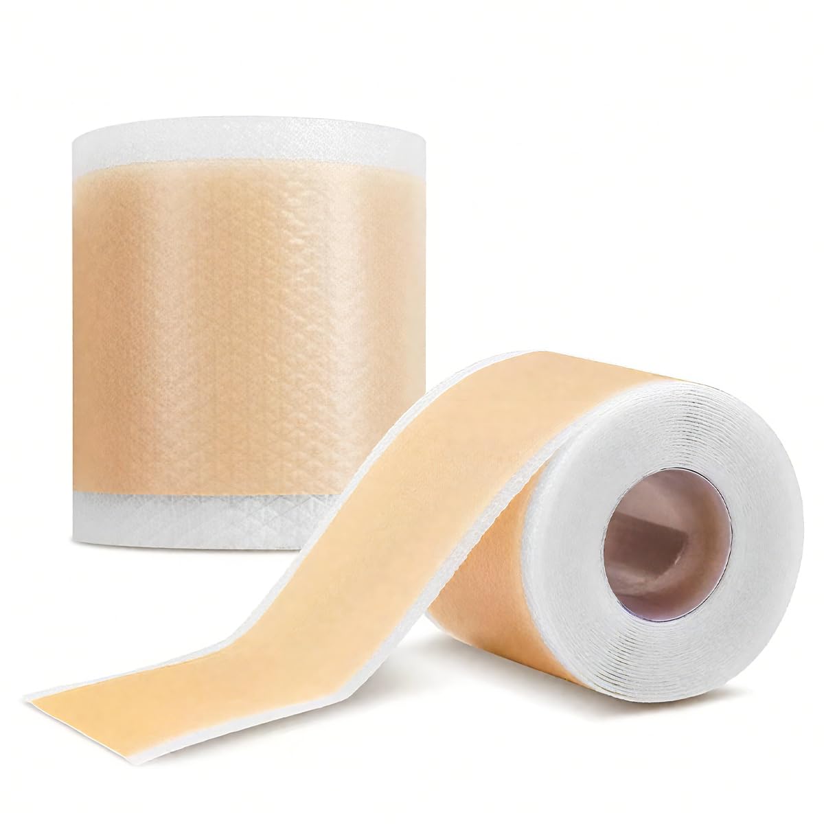 Pansements silicone cicatrice 2 pièces – Pansement cicatrisant pour cicatrices anciennes et récentes – Silicone scar sheets anti-UV, cache cicatrice soleil