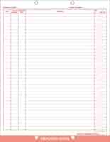 Dental Icon Registration Form - Two-Sided #4065 U2013 American Business Forms & Envelopes