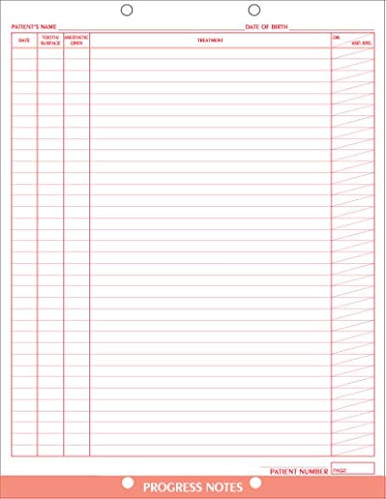 amazon-com-doctor-stuff-dentist-office-forms-dental-progress-notes-form-item-27003-8-1-2-x-11-100-package-industrial-scientific for Free Printable Dental Health History Forms Amazon.com: Doctor Stuff - Dentist Office Forms, Dental Progress Notes Form, Item 27003, 8-1/2