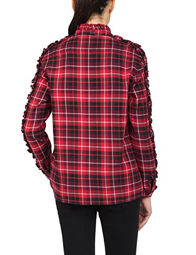 REPLAY Karo Hemd Camicia Donna
