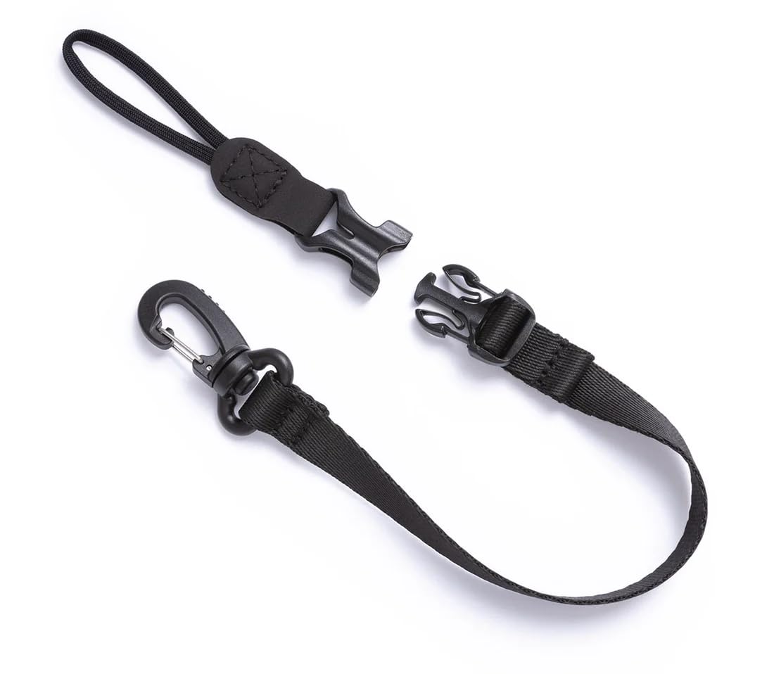 Cotton Carrier Camera Tether Abdominal Support, Black, One Size