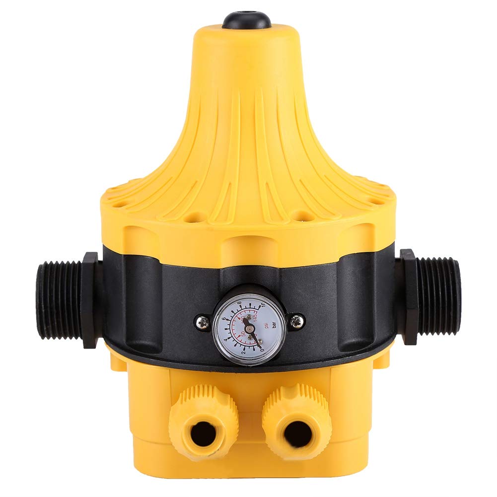 Surpresseur de Pression d'eau, contrôleur électrique de Pompe à Eau Interrupteur de Commande entièrement Automatique arrête automatiquement la Pompe à Eau de Pompe avec pressostat, pour