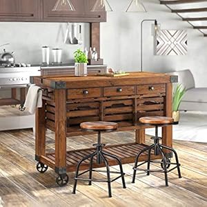 Topower Farmhouse Kitchen Stool, Industrial Counter Stool, Kitchen Deco Round Seat Standard Height Adjustable Swivel Bar Stools Indoor House Design Wood Seat Black set of 2 Topower Farmhouse Kitchen Stool Industrial Counter Stool Kitchen Deco Round Seat Standard Height Adjustable Swivel Bar Stools Indoor House Design Wood Seat Black set of 2