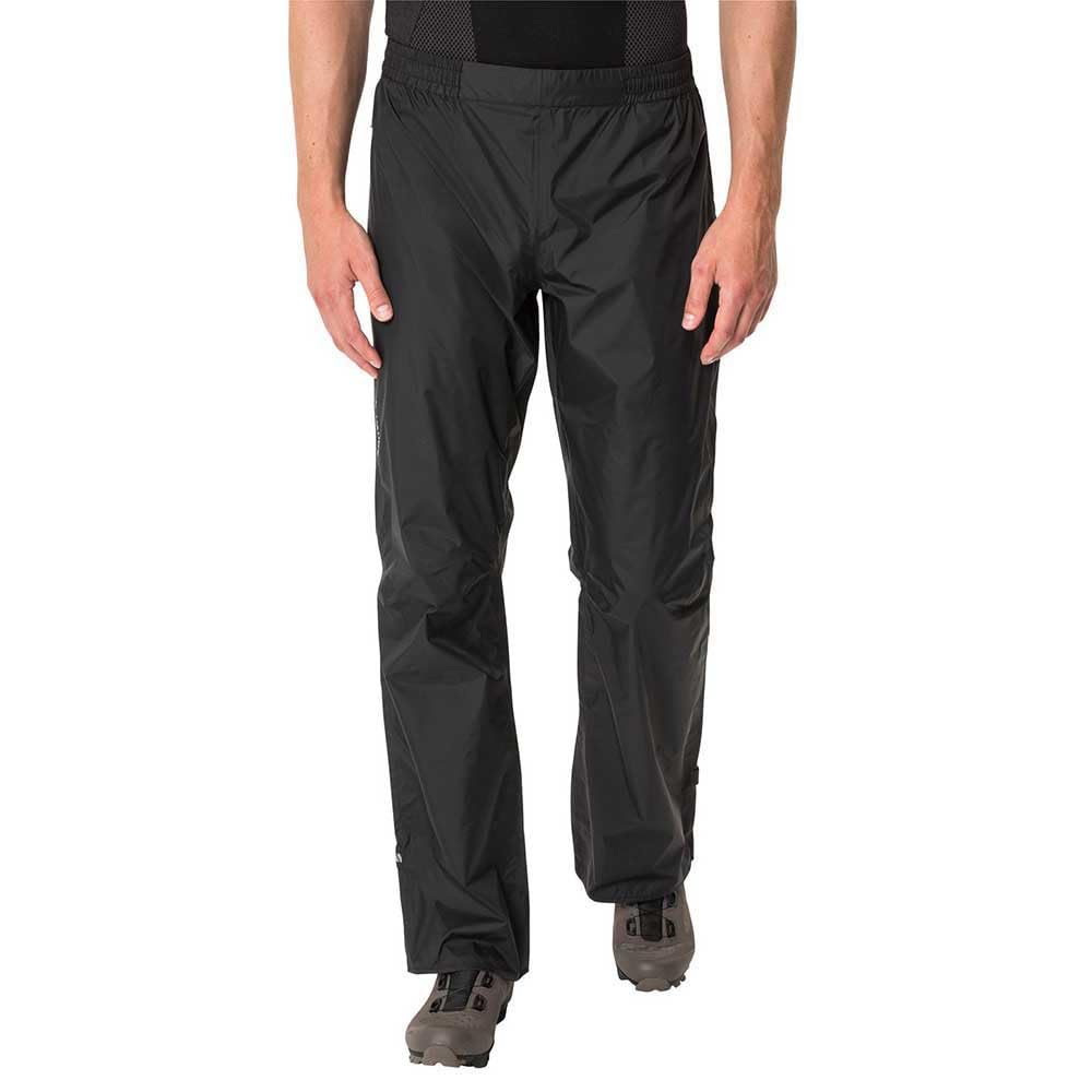 VAUDE Men's Drop Pants II Pant - Black Uni, Small