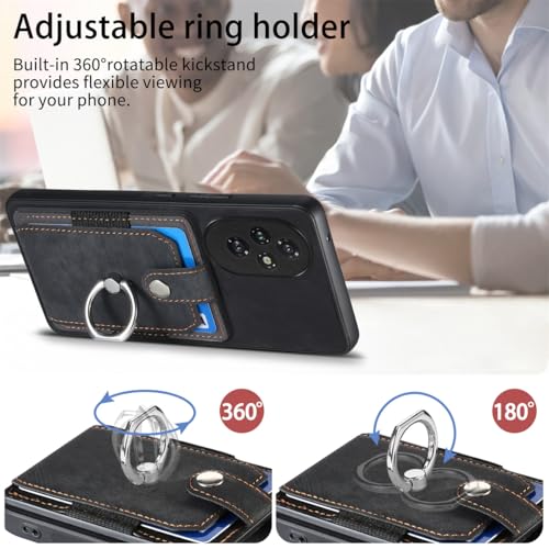 MOJIA Case for Honor 200 Pro, Ultra Thin Card bag Case, TPU Bumper Phone Cover - Image 4