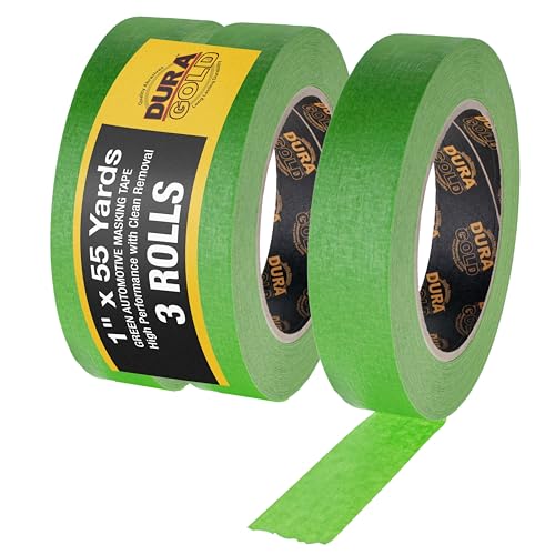 Dura-Gold Green Automotive Masking Tape (3 Rolls)