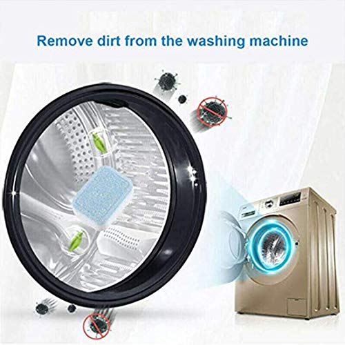 15pcs Effervescent Tablet Washer Cleaner,Solid Washing Machine Cleaner,Deep Cleaning Remover with Triple Decontamination for Bath Room Kitchen - Thumbnail 6