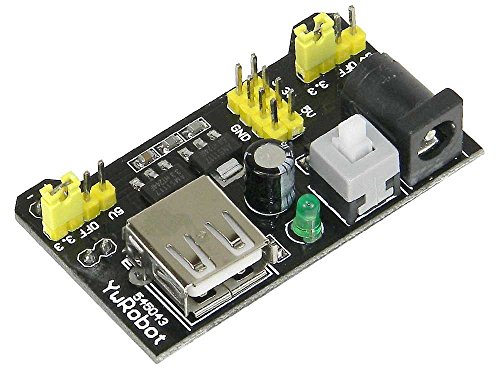 SunRobotics Breadboard Power Supply 3.3V/5V Best for Project & Prototyping