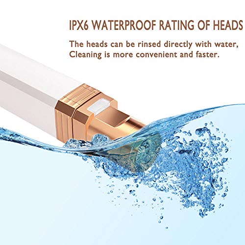 Dolanus Facial Hair Removal for Women, Facial Razors for Women face Painless Facial Hair Trimmer with Built-in LED Light