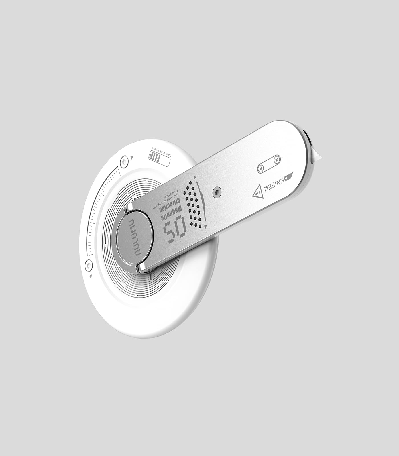 AULUMU Power Bank、4イン1 多機能磁気電話スタンド