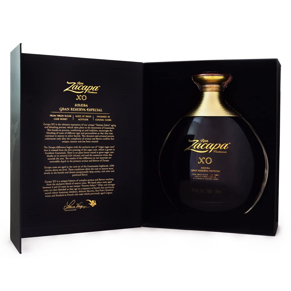 ロンサカパXO 箱入り　750mL Amazon.co.jp: ロン サカパ XO 箱入り 750ml [並行輸入品