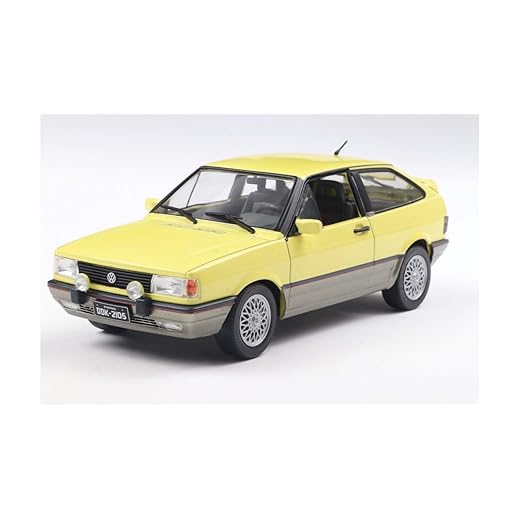 1/24 1993 VOLKSWAGEN GOL GTi AMARELO SUNNY SERIE CALIFORNIA CLASSICS