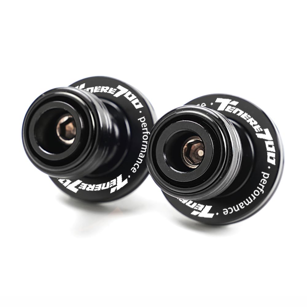 Soporte de soporte para motocicleta M6 Bobbins Soporte de montaje oscilante adecuado para Tenere700 XTZ700 T7 Rally 2019-2022 2023 2024 2025 2026 Tenere 700 Accesorios (Negro)