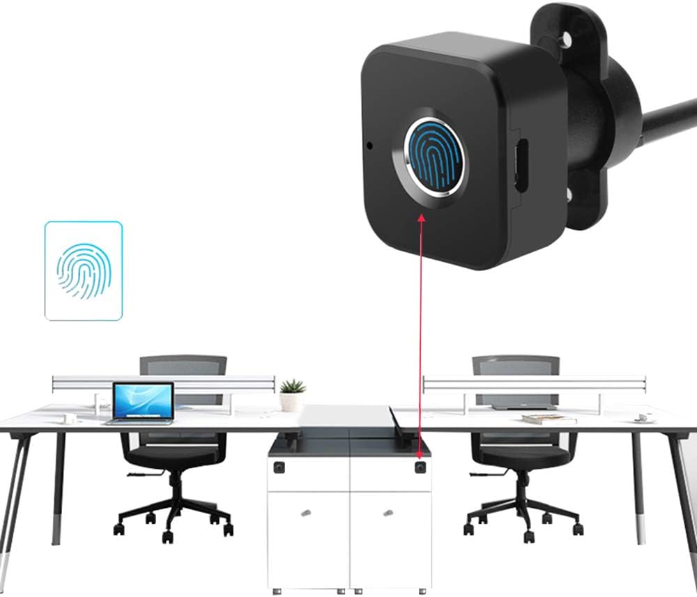 serratura senza chiave per schedario