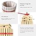 EJWOX 4.75 Gallon Fruit and Wine Press, Manual Cider Juice Maker with Solid Beech Wood Basket & Heavy-Duty Stand for Apples, Grapes, Berries