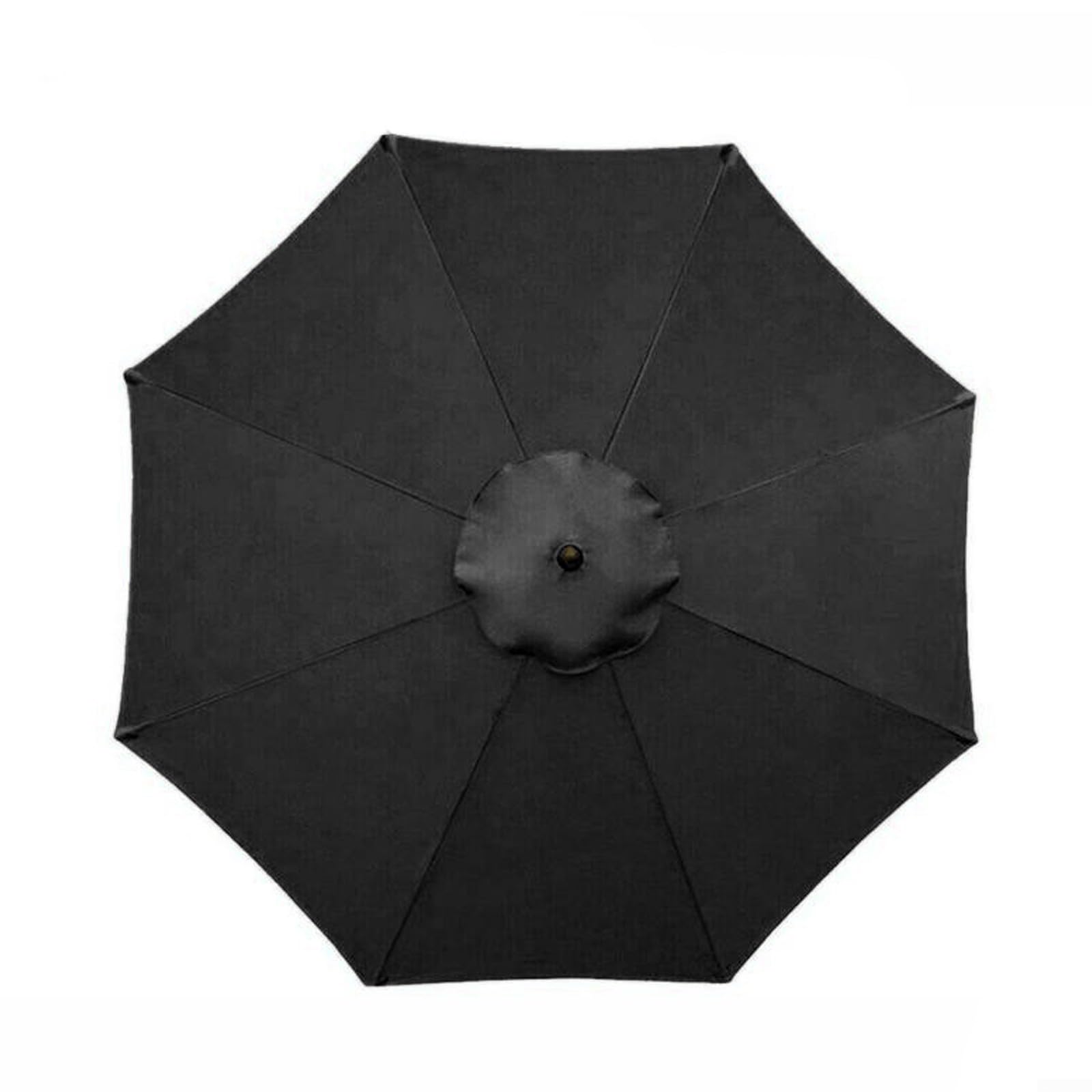Cubierta de repuesto para sombrilla de 2.7m con lona impermeable anti-UV exterior
