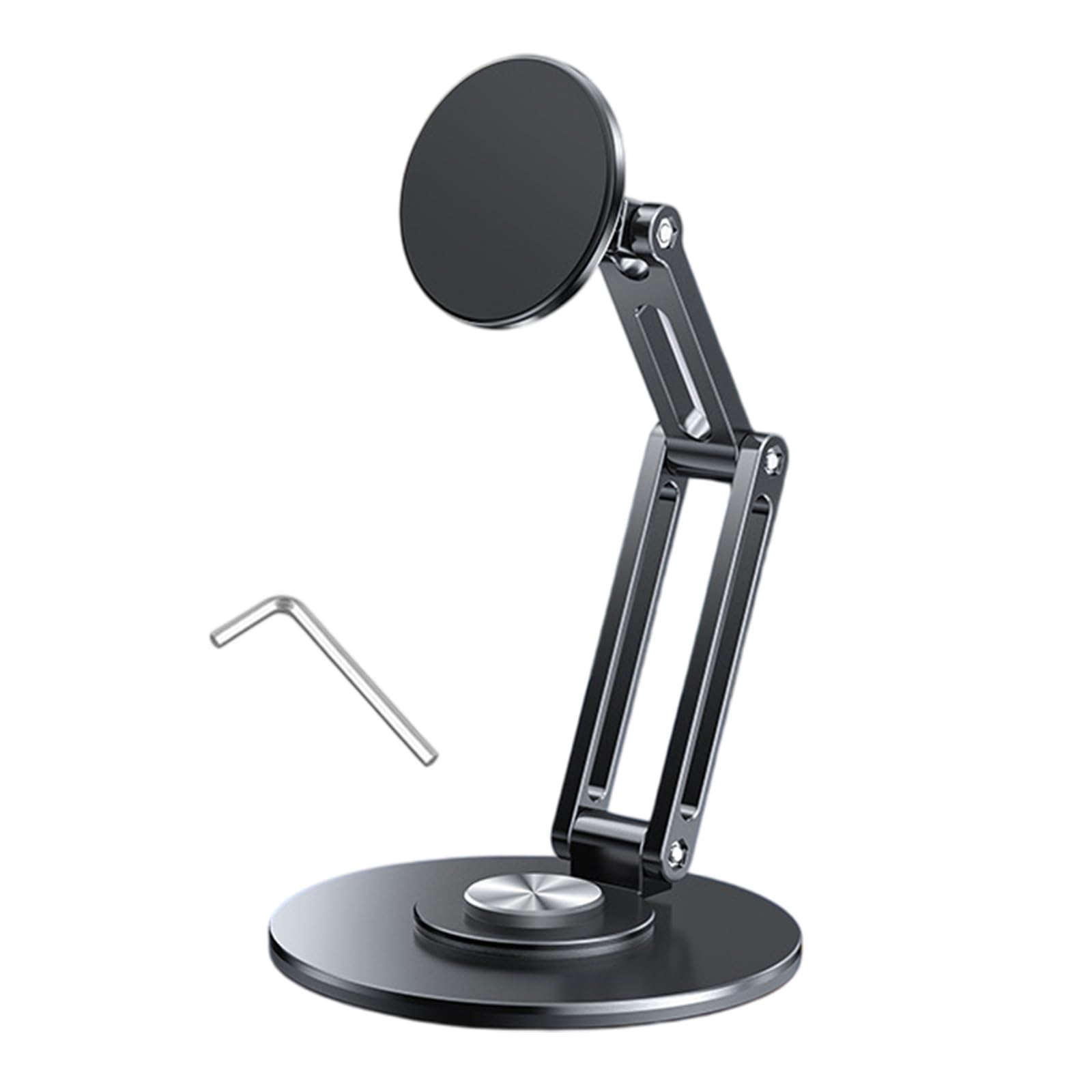 Robusto supporto magnetico da tavolo per telefono, Black CZ03
