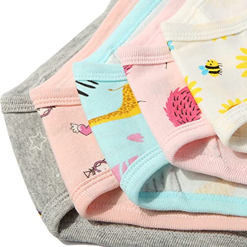 Neiyishe Girls Underwear Soft Cotton Panties Little Girls'briefs Toddler Undies ,Size 8 Years #TOP5