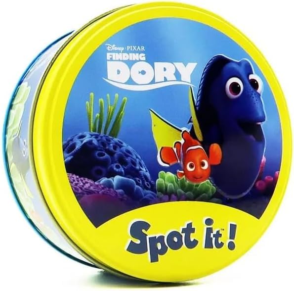 Minixeal Dobble Game, Spot it Colorful Cards Matching Pictures Card Game Classic Card Game for Kids | Age 6+ | 2 to 8 Players | Average Playtime 15 Minutes (DORI Fish - Blue) (B0DDBX1LTW) Amazon Price History, Amazon Price Tracker