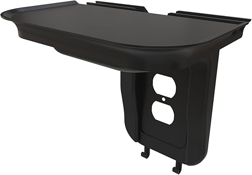 suptek Estante grande de pared, organizador de pared para el hogar, perfecto para baño, cocina, dormitorios, ideal para altavoces de teléfono