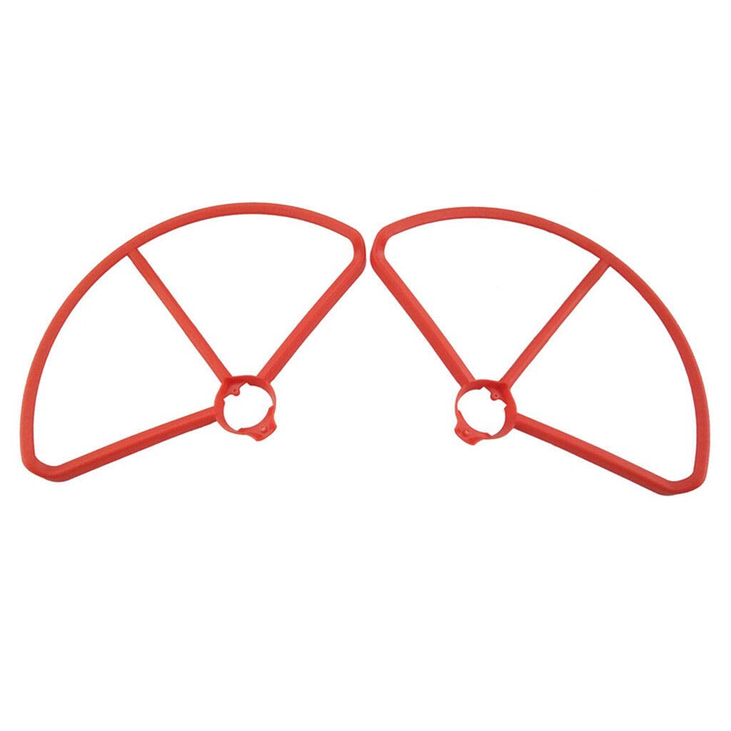 SJT® 4Pcs Propeller Protector Guard for MJX B2C B2W Bugs2 Brushless Aircraft Red