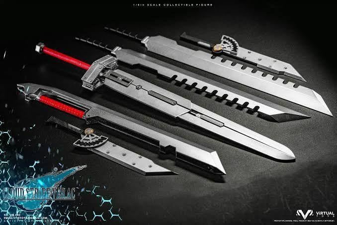FINAL FANTASY VII ADVENT CHILDREN 合体剣 Amazon.co.jp: 1/6 FF7 アドベントチルドレン クラウド 合体剣×2のみ