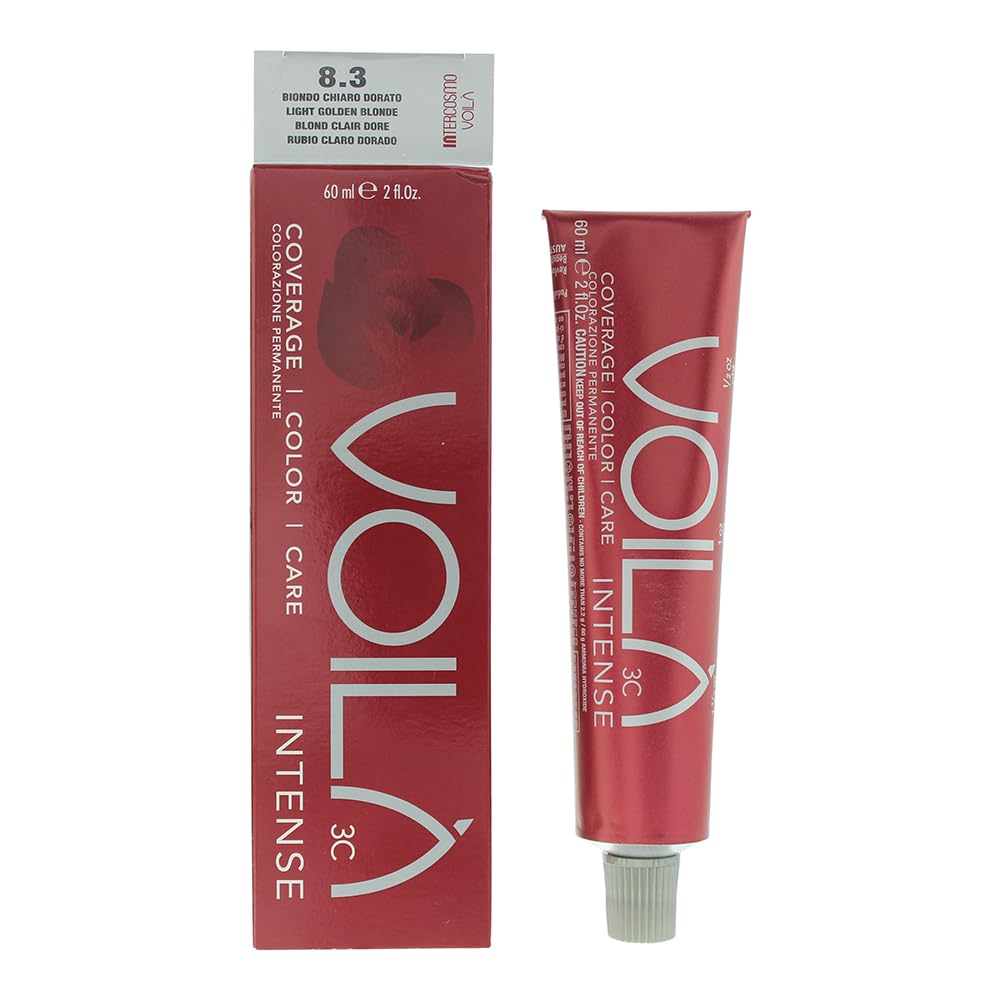 Intercosmo Voilà 3C Intense Hair Dye, 60 ml