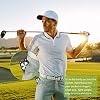 Threan-Herramienta-de-Chuleta-de-Golf-Herramienta-de-Reparacion-de-Chuleta-de-Golf-de-Acero-Inoxidable-Horqueta-de-Golf-Plegable-Chuleta-de-Golf-de-Metal-con-Boton-y-Marcador-de-Pelota-Golf-Negro
