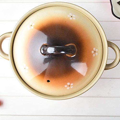 Pot à ragoût en terre cuite et casserole en céramique durable - 3