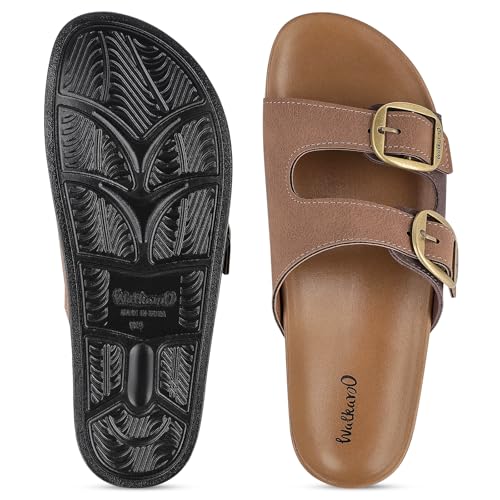Image of WALKAROO Comfort Sandal For Women's|CloudStep Double-Density PU Sole - Ultimate Comfort|Stylish Casual Wear|WE2500