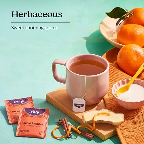 Yogi Tea Throat Comfort Herbal Tea