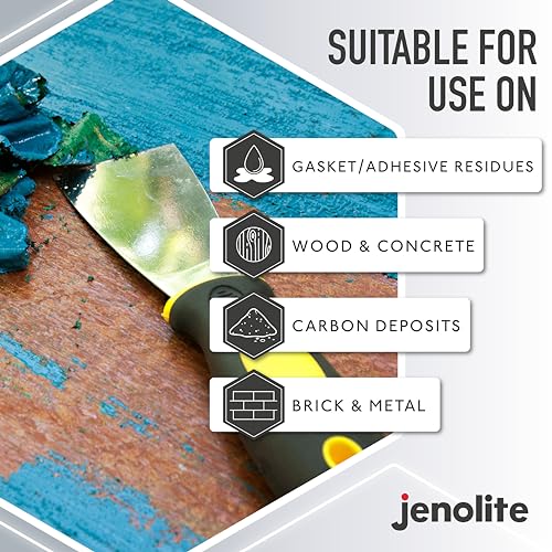 Jenolite Industrial Strength Paint Stripper Aerosol | Non-Drip Gel Formula | 400Ml | Paint Remover And Varnish Stripper | Paint Stripper For Metal, Wood, Brick, Concrete - 7