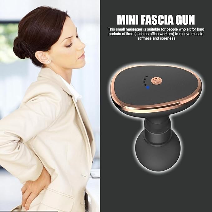 ETVIEIO Mini Massager | Handheld Neck Vibrating Massage | Portable Electric Rechargeable Muscle Massage | Personal Deep Tissue Body Massager | Targeting Neck Back Arm and Leg Muscle Pain Alleviation ETVIEIO Mini Massager | Handheld Neck Vibrating Massage | Portable Electric Rechargeable Muscle Massage | Personal Deep Tissue Body Massager | Targeting Neck Back Arm and Leg Muscle Pain Alleviation