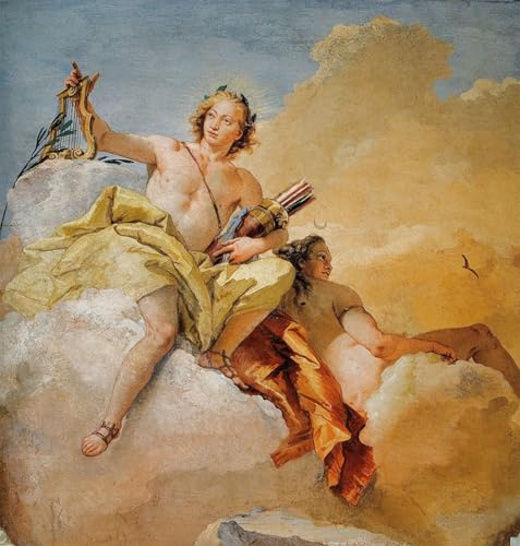 Tableaux Apollon de Battista : peinture sur toile déco chambre élégante