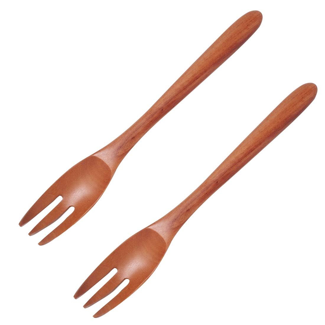 Wooden Cutlery Simple Fork L SW-21 Set of 2