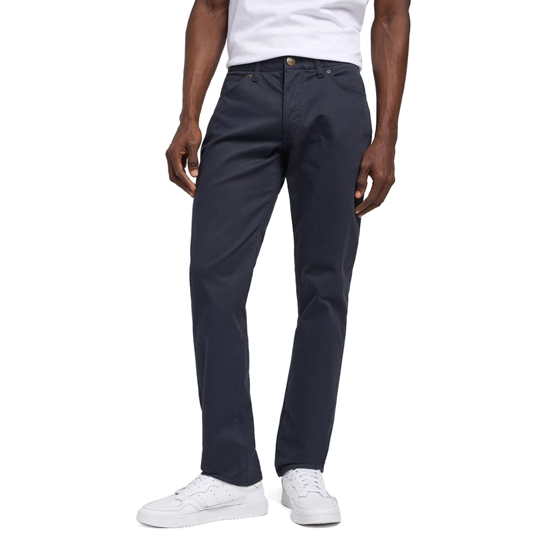 Lee Herren Straight Fit Mvp Jeans, Navy, 31W / 32L