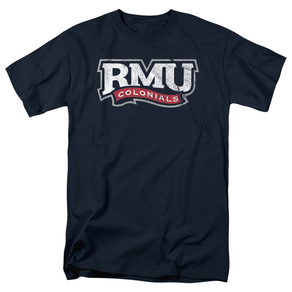 LOGOVISION Official Collegiate Distressed Primary Logo Adult T-Shirt Collection — view 41