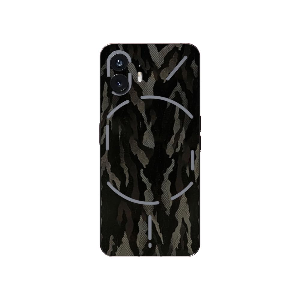 GADGETSWRAP Premium Material Skin Vinyl Decal Sticker Compatible with Nothing Phone 2 - Wild Life Mosaic