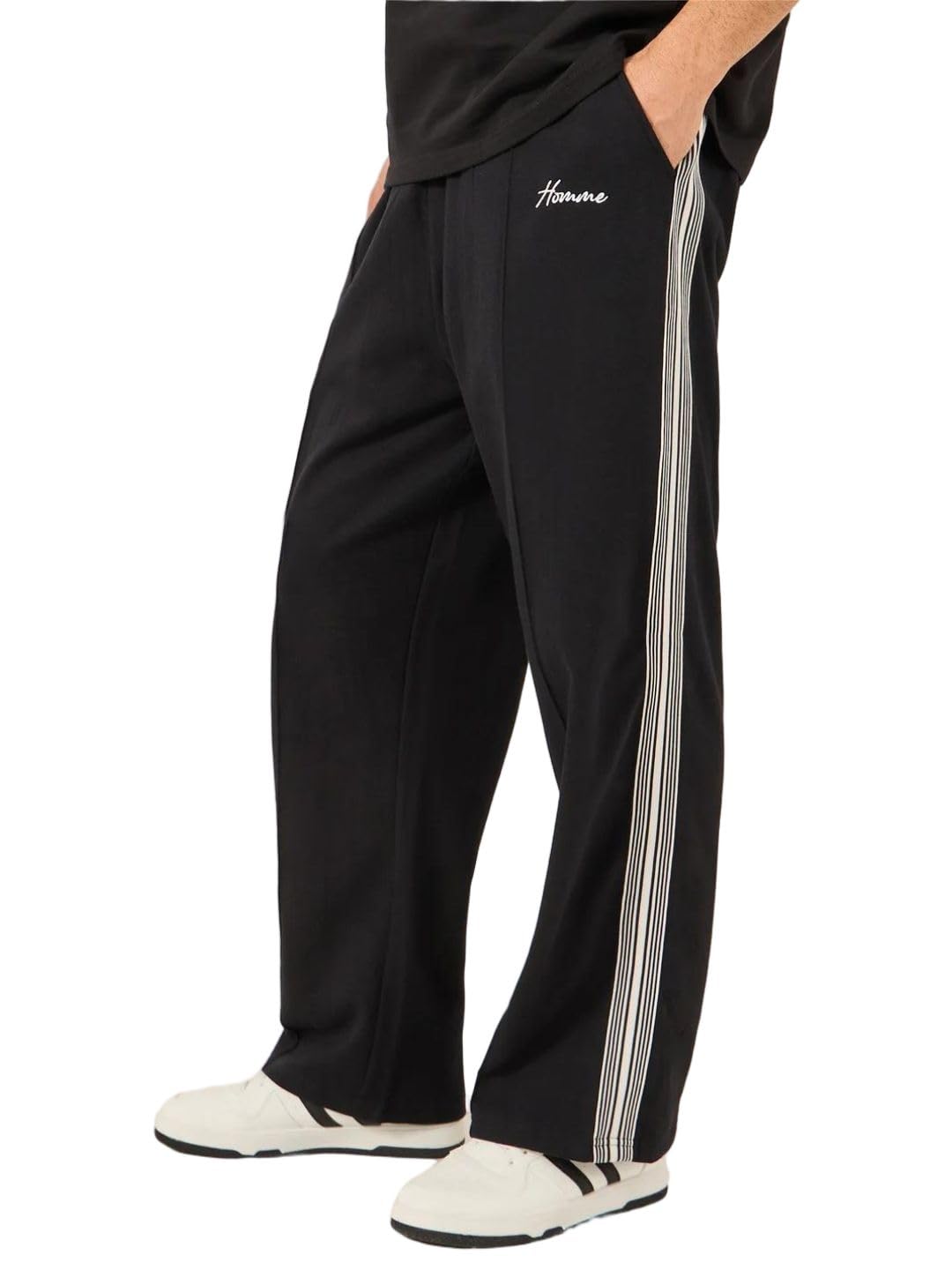 styli Men's Oversized Jogger | Casual Loose Fit Pants, Comfortable & Breathable, Trendy Relaxed Fit, Soft Fabric, Perfect, Lounge, Gym, or Casual Outings-picture-16