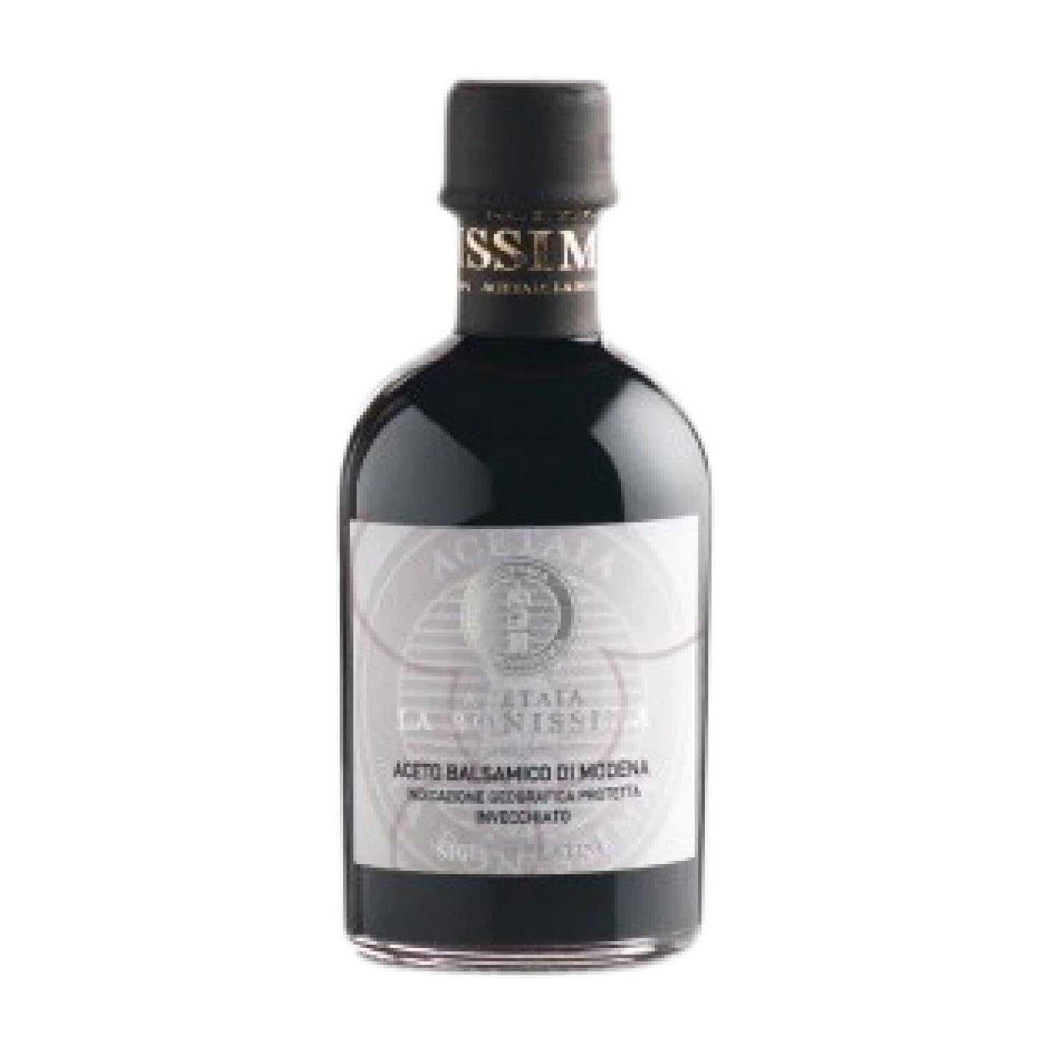 Vinagre La Bonissima Sigillo Platino Balsámico Modena Botellín 25 cl