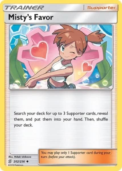 Pokemon - Misty's Favor - 202/236 - Unified Minds - Single Card