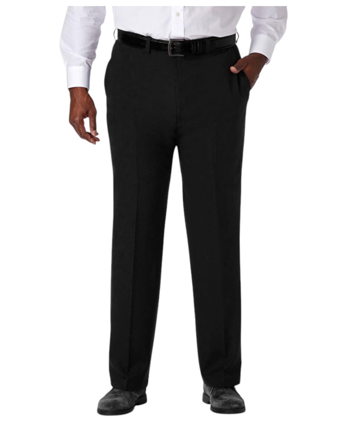 Haggar Men's Big &amp; Tall Classic Fit Cool 18 Pro Golf Pant