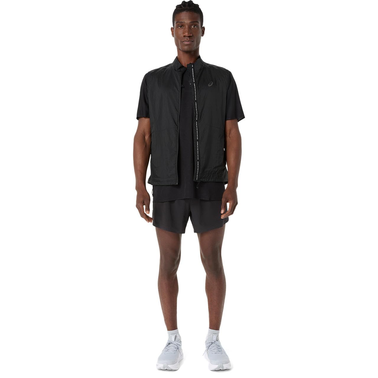 ASICS Metarun Laufshirt Herren schwarz - Performance Black S