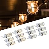 Breite Anwendung: AC12V GY6.35-Glühlampen eignen sich für verschiedene Arten von Lampen, wie Pendelleuchten, Deckenleuchten, Deckenventilatorlampen, Schranklampen, Wandlampen, Tischlampen usw.