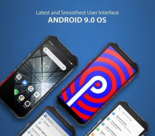 Rugged Mobile phone (2019), Ulefone ARMOR X3 with Underwater Mode, Android 9.0 5.5 IP68/IP69K Outdoor smartphone, Dual SIM, 2GB RAM 32GB ROM, 8MP+5MP+2MP, 5000mAh Battery, Face Unlock GPS Orange